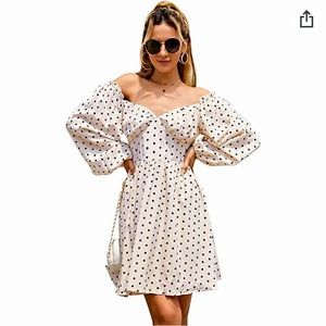 NWT Puff Sleeve Dress